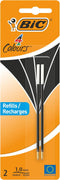 BIC Ballpoint Pen 4 Colours 2 Items Black......