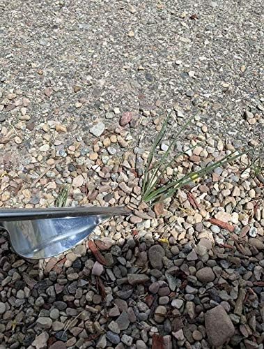 Edward Tools Weeding Tool - Leverage Metal Base Creates Perfect Angle for Easy Weed Removal and Deeper Digging - Sharp V Nose Digs deep to Roots -...