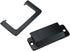 Geesatis 8 Pcs Cabinet Flush Recessed Handle Pulls/Rectangular Pull Handle Locker/Modern Lifting Handles Pulls, with Mounting Screws, Black...