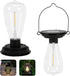 Replacement Solar Light Tops-2 Pack Solar Light Bulbs-with Bulb for Solar Lantern Light Multi-Size Adjustment and Multi-Purpose Use...