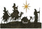 Sizzix Thinlits Dies Wise Men by Tim Holtz, 2-Pack, 5 1/4" x 2 3/4" - 1 1/2" x 2 1/4", Multicolor...
