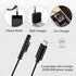 Nylon Braided Charging Cable for Microsoft Surface Pro 7/6/5/4/3Go3/2/1 Laptop 4/3/2/1, Must Work with 45W 15V 3A USB-C Charger (Black, 6ft)......