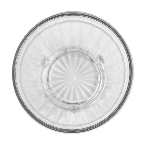 G.E.T. 8822-1-CL Heavy-Duty Shatterproof Plastic Faceted Tumblers, 22 Ounce, Clear (Set of 12)...