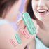 High Toughness Professional Toothpicks Sticks Dental Floss Picks 120 Picks Threader Flosser with 12 Storage Cases, flossing for Family,Hotel,Trave...