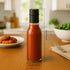 WERTIOO Hot Sauce Bottles 21-Pack 5oz Round Small Glass Bottles with Caps & Funnel - Reusable Mini Sauce Containers for Chili Oil, Vinegar, Gift F...