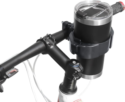 Recoil HBCH Universal Bike Motorcycle Handlebar Cup Holder, Accommodates 8-20Oz Cups and 20-30Oz Humbler Cups, Handlebar Coffee Drink Holder Cruis...