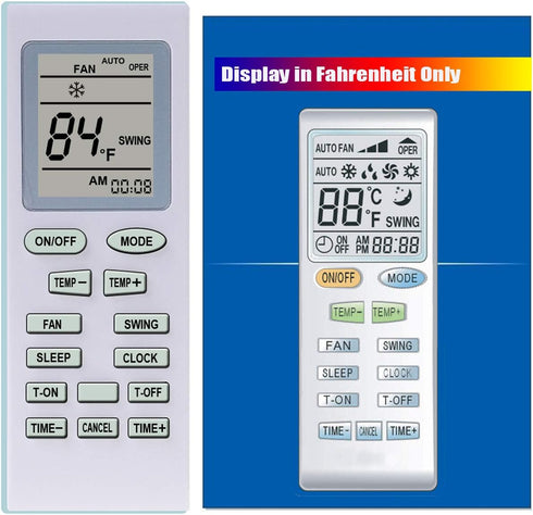 Home Appliances Inc Of ShenZhen Replacement for Soleus Air Air Conditioner Remote Control KFIHP-09-ID KFHHP-09-OD KFIHP-09-OD KFHHP-12-ID KFHHP-12...