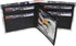 LB LEATHERBOSS Mens Bifold Exotic Wallet Picture US America Flag and Eagle with printed gift box...