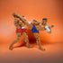 4" Muay Thai Jorakae Fad Hang or Crocodile Sweeps Its Tail Basic Movement Muaythai Boxing Martial Arts 3D Resin Fridge Magnet Souvenir Refrigerato...