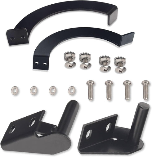 Grills Side Door Stop Arc & Grills Lid Hinge Kit Compatible with Traeger Grills, Traeger Pellet Grills, Include One Left Side And One Right Side H...
