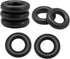 10pcs Bobbin Winder Rubber Tires O Ring Compatible with Sewing Machine Singer 15-91, 66-16, 99K, 128-3,#15287...