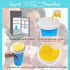 Slushy Cup - Tik Tok Magic Quick Frozen Smoothie Cup, Double Layer DIY Homemade Slushy Maker Cup, Food Grade Silicone Slushie Maker Cup with Spoon...
