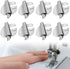 TOOVREN 8pcs Rolled Hem Presser Foot, Sewing Rolled Hemmer Foot, 3mm-10mm 8 Sizes Wide Rolled Hem Foot Set, Seam Guide, Universal Presser Foot for...