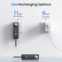 Small Portable Charger with Foldable Wall Plug 5000mAh,22.5W Fast Charging Power Bank Built in USB-C Cable,Mini External Battery Pack with LED Dis...