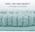 NICETOWN Bath Mats Shower Rugs Slip-Resistant Extra Absorbent Soft and Fluffy Thick Bath Mats, Non-Slip Microfiber Shag Floor Mats, Dry Fast Water...