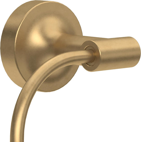 Franklin Brass VOI46-BB Voisin Round Open Towel Ring Bath Hardware Accessory in Satin Gold...