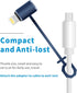 2 Pack 30W USB C to Lightning Adapter Type C to Lighting Converter, Type C to iPhone Adaptor - Compatible with iPhone 14 13 12 Pro Max, with Silic...