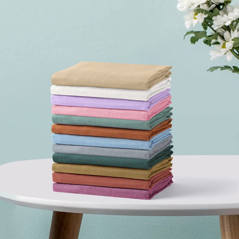 Newborn Baby Swaddle Blanket Unisex Swaddle Wrap Soft Silky Muslin Swaddle Blankets Neutral Receiving Blanket for Newborn Boys and Girls Large 47 ...