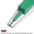 HARFINGTON Bias Tape Maker Kit 6mm Single and Double Fold Fabric Bias Binding Maker Sew Tool for Fabric Quilting Sewing Crafting DIY, Green...