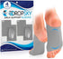 Arch Support Brace for Flat Feet with Gel Pad Inside - 2 Pairs - Plantar Fasciitis Support Brace - Compression Arch Sleeves for Women, Men - Foot ...