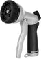 RESTMO Garden Hose Nozzle, Heavy Duty Metal Water Nozzle with 7 Adjustable Spray Patterns, High Pressure Hand Sprayer with Flow Control, for Water...