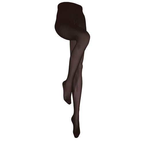 NuVein Compression Pantyhose, 15-20 mmHg Support, Women's Sheer Nylon Hosiery Tights, Closed Toe, Black, Medium...