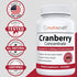 #1 Cranberry Extract Supplement for Bladder & Urinary Tract Support | 12,600 mg of Fresh Cranberries, Vitamin C & E and Polyphenols | Lab Tested &...