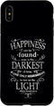 iPhone XS Max Harry Potter Happiness Quote Case...