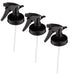 Jarmazing Products Mason Jar Sprayer Lids – Black – 3 pack – with powerful sprayers – fits all Regular Mouth Jars...