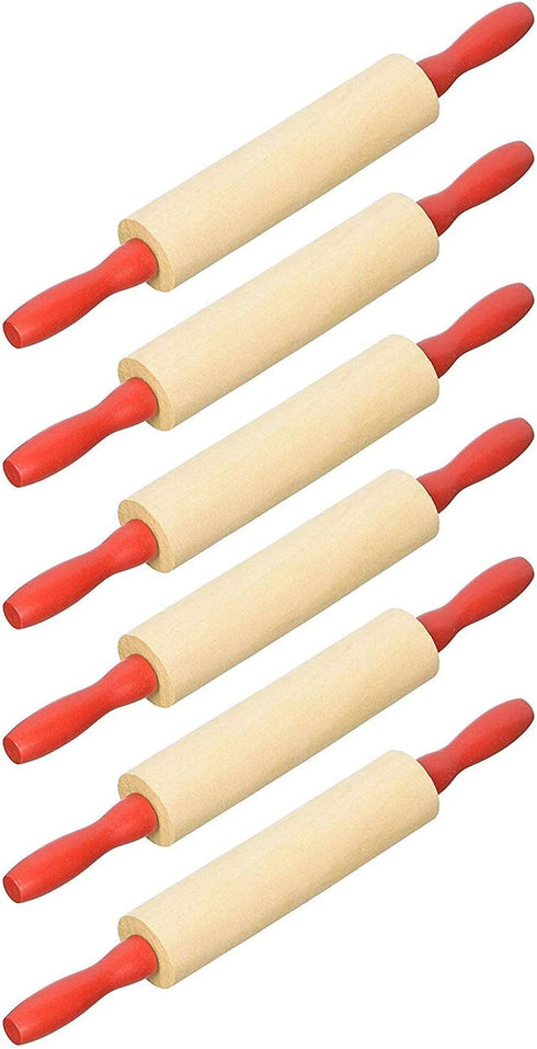 Rhode Island Novelty 7.5 Inch Wood Child Rolling Pin, Six per Order...