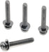 ReplacementScrews 1 Set of Metric Screws (Model RS-198456) Pan Head - Philips Drive - Black Plated (Pack of 4)...