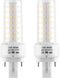 Lidesheng GX23-2 Base LED Light Bulb Plug and Play,6000K Cool White 1400Lm 2Pin LED PL Bulb, 13W 18W CFL Equivalent, Ballast Compatible (Cool Whit...