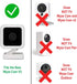 Full-Wrap Silicone Skin for Wyze Cam v3 and Wyze Cam v3 Pro – Protect Every Side of Your Camera with This Premium Silicone Cover (Does NOT Fit Wyz...