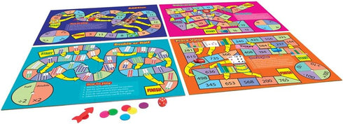 Junior Learning JL425 Math Board Games, Multi...