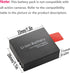 Action Camera Battery Pack, 1350mAh Rechargeable Battery(3-Pack) with USB Dual Charger for Sports Camera, Compatible with AKASO EK7000/CAMPARK/CRO...
