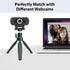 Mini Desktop Tripod Stand with 6.3 inch Universal 1/4 Screw Ballhead for Projectors, DSLR Cameras, Webcams, Smartphones, and Selfie Sticks - Black...