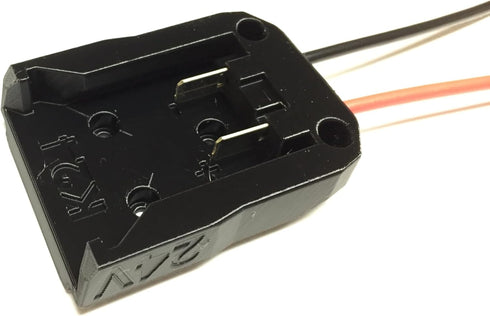 10AWG Adapter for Kobalt 24V Battery li-ion Dock Power Connector Robotics...