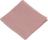 Mens Solid Linen Tie Set : Slim Necktie with Matching Pocket Square (Dusty Rose)...