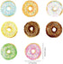 CC HOME 15Pack Donut Cake Hanging Swirls Doughnut Dessert Ceiling Streamer Birthday Party Decorations Donut Themed Party Favors for Holiday Baby S...