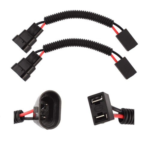 TOMALL 9005 9006 to H7 Light Retrofit Wiring Harness Connector Socket Adapter 12cm(5inch)...