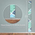 Growth Chart Wall Hanging, Portable Kids Wall Ruler Removable Height Measure Chart for Boys Girls Growth Ruler from Baby to Adult for Child's Room...