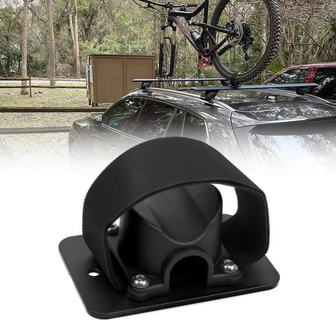 RYANSTAR RACING Bicycle Rack Mount Bicycle Rear Wheel Holder Road Bike Tire Bracket Holder Carrier Compatible with Most Mountain Bikes Road Bicycl...