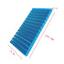 Aluminum Heat Sink Heatsink Module Cooler Fin Heat Radiator Board Cooling for Amplifier Transistor Semiconductor Devices Blue Tone 150 mm (L) x 74...