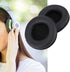 V BESTLIFE 1 Pair Universal 100mm Headphone pad Replacement pad, Soft Foam Cushion Noise Reduction Headset Cover Case,Made from Protein Leather,Bl...