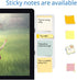 Monitor Memo Board, 2 pcs Magnetic Whiteboard Memo Board for Desktop, Dry Erase Memo Board with 3 pens...