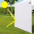 Eurmax USA Instant Canopy SunWall Camping Tent Tarp Shelter 5x5 Canopy Wall Sidewall Canopy Tent Sidewalls for Pop Up Canopy Tent,1 Pack Sidewall ...