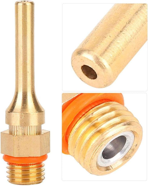 Hot Glue Gun Nozzle, Hot Glue Gun Tips, Hot Glue Gun Nozzle Copper Tip Replacement Tool Accessories Glue Gun Accessories (50mm)...