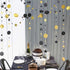 Cheerland Black Gold Party Decorations Star Garland Moon Stars Hanging Star Streamers Birthday Wedding Baby Shower Graduation NYE 2024 New Year Ei...