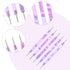 5PCS Dotting Tools Nail Art Tools for Painting Acrylic Nail Art Pen Dot Paint Manicure Kit 2 Ways Dotting Tools Embossing Tools for Paper Stainles...