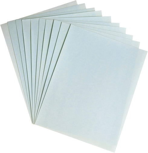 Hygloss Products Velour Paper Soft, Velvety Surface Works With Printers Light Blue, 8-1/2 x 11 Inches 10 sheets...